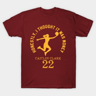 caitlin clark 22 T-Shirt